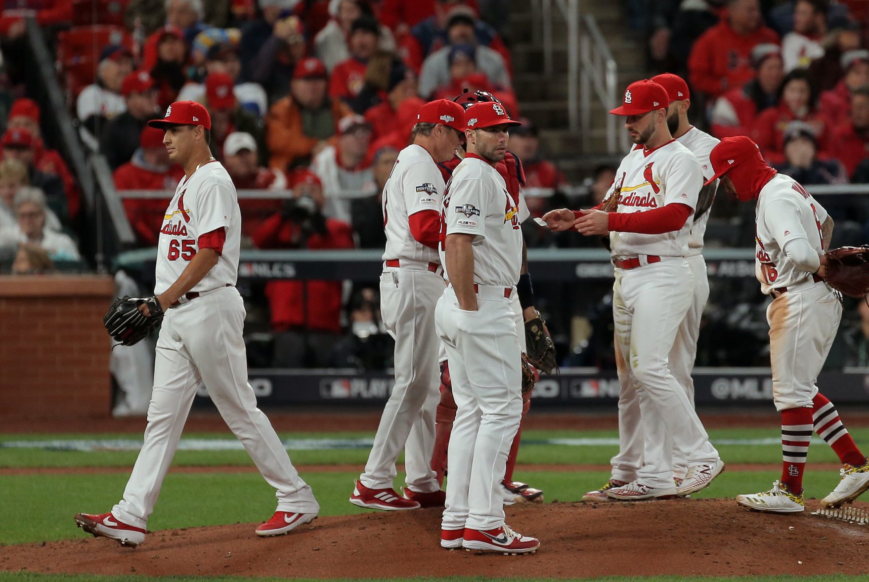 St. Louis Cardinals v. Washington Nationals in NLCS Game 1